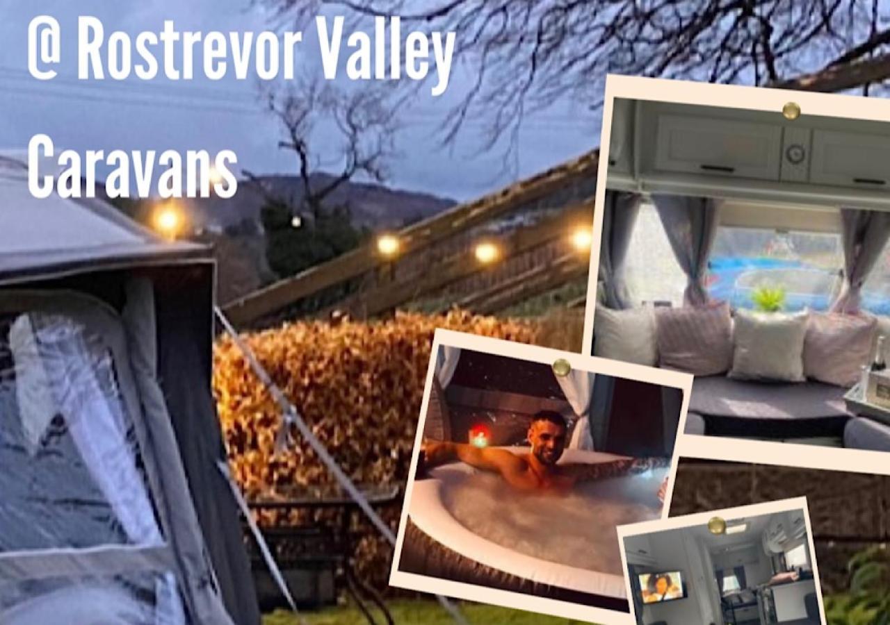 Rostrevor Valley Caravans With Private Hot Tub Kültér fotó